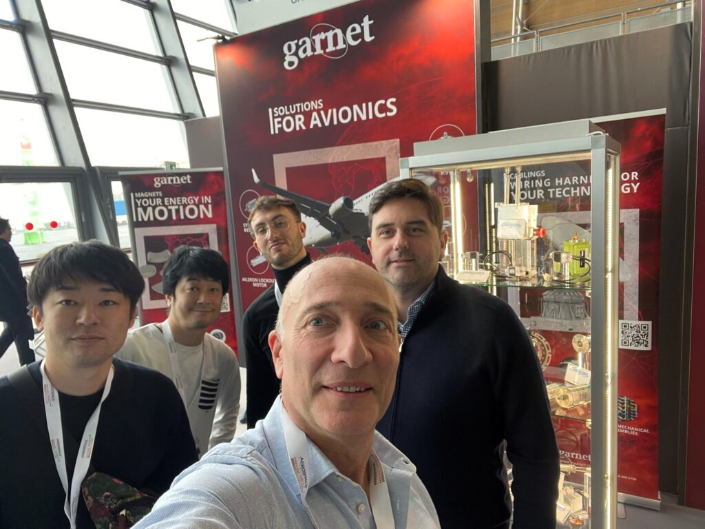 WhatsApp Image 2025 12 02 at 11.53.24 1 Garnet at the International Avionics Fair in Turin: Innovation and Technology for the Aerospace Sector